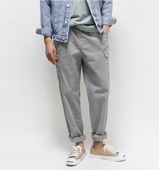 Pantalon cargo gris Urban Classics
