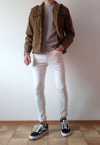 Jean skinny blanc Antony Morato