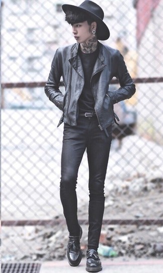 Jean skinny noir Alexander McQueen