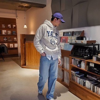 Comment porter une casquette de base-ball violette