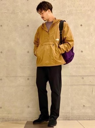 Comment porter un sac à dos en toile violet