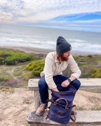 Comment porter un sac à dos en toile violet