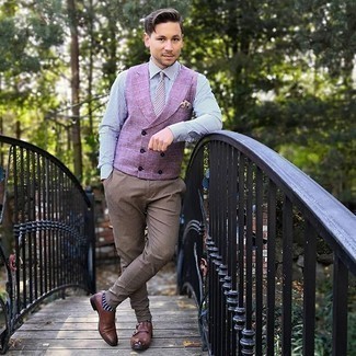 Comment porter un manteau violet