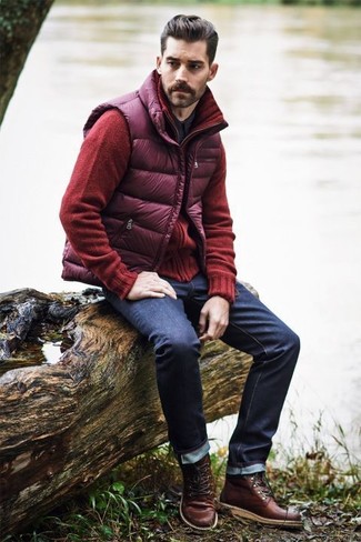 Comment porter une veste violette