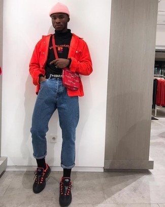 Comment porter une ceinture en toile blanche et noire
