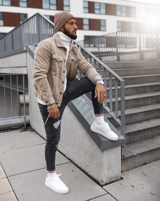 Comment porter des chaussettes blanc et rouge