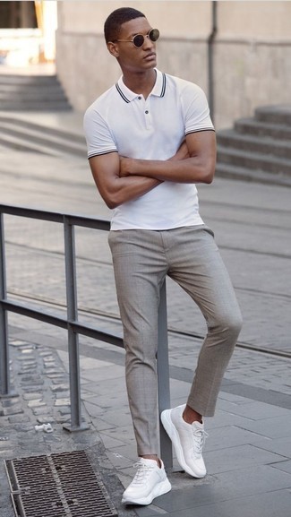 Comment porter des chaussures de sport blanches quand il fait très chaud