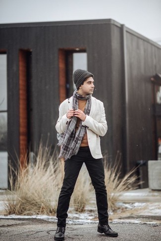 Comment porter un blazer blanc au printemps