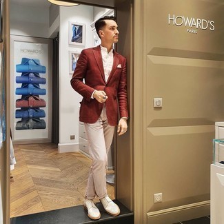 Comment porter des chaussures brogues blanches en été