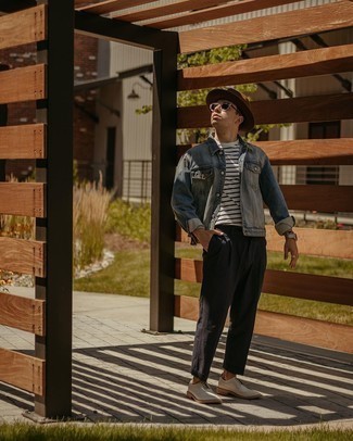 Comment porter des chaussures brogues blanches en été