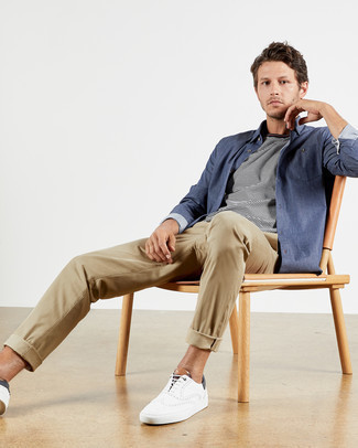 Comment porter des chaussures brogues blanches en été