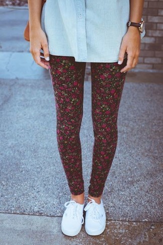 Comment porter des baskets basses en toile blanches