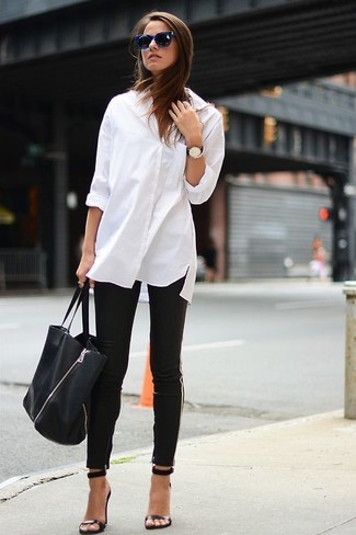 Comment porter une chemise de ville blanche