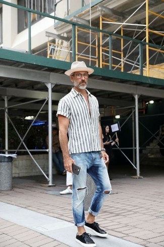 Comment porter un chapeau blanc