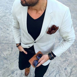 Comment porter une veste blanche pour un style chic decontractés