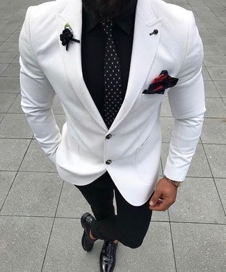 Comment porter une veste blanche quand il fait chaud