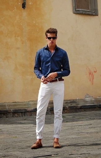 Comment porter un jean blanc