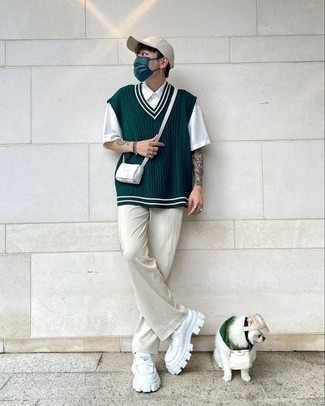Comment porter un sac en cuir blanc au printemps