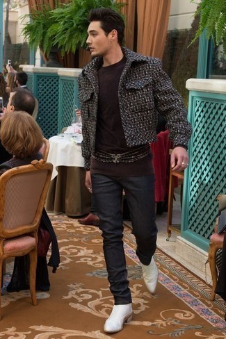 Comment porter des bottes en cuir blanches