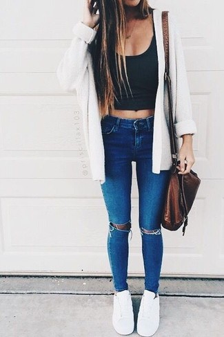 Comment porter un gilet blanc