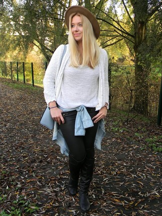 Comment porter un gilet blanc