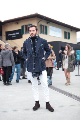Comment porter un pantalon blanc quand il fait froid