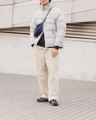 Comment porter une doudoune blanche pour un style decontractés