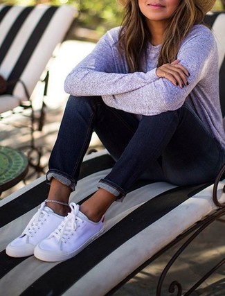 Comment porter des baskets blanches