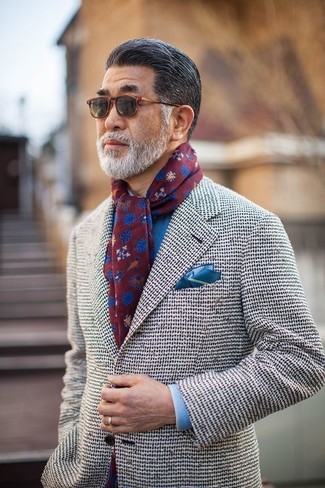 Comment porter un blazer en tweed blanc