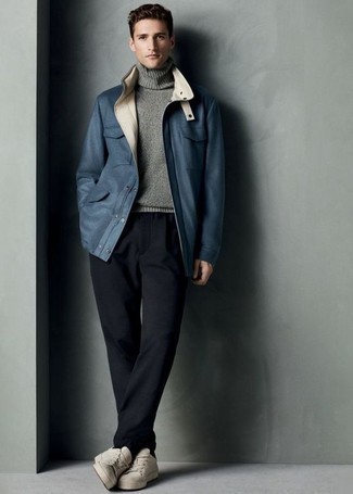 Comment porter une veste style militaire en laine pour un style decontractés