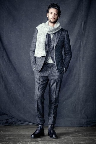 Comment porter un complet en laine en automne