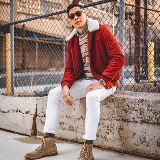Comment porter une veste harrington jaune