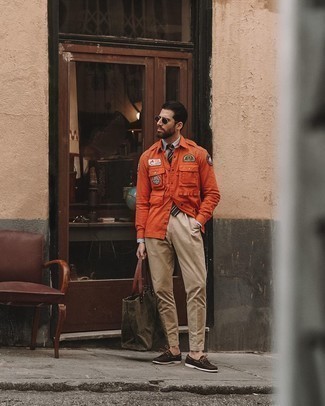 Comment porter un veste militaire jaune