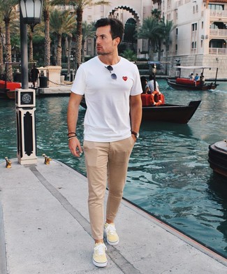 Comment porter des baskets jaunes