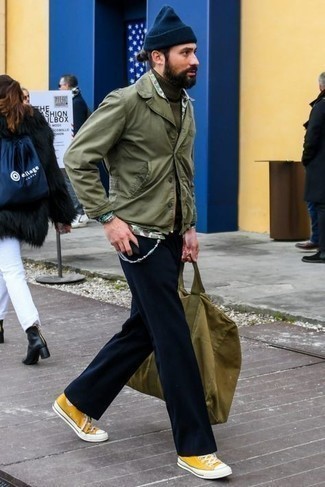 Comment porter des baskets jaunes