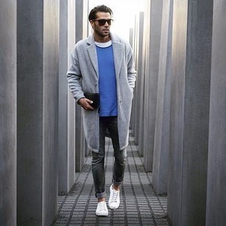 Comment porter une pochette pour un style decontractés quand il fait froid