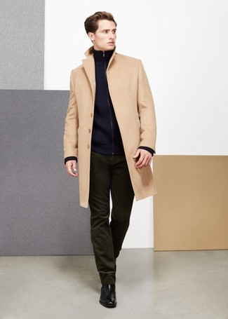 Comment porter un pull à fermeture éclair avec des bottines chelsea