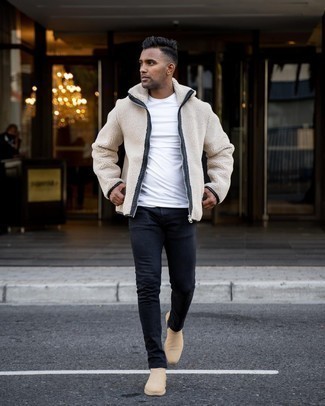Comment porter un pull à fermeture éclair avec des bottines chelsea