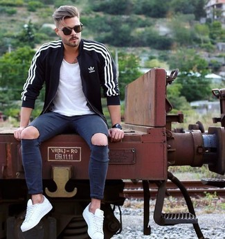 Comment porter un pull à fermeture éclair pour un style relax