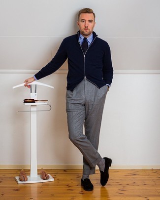 Comment porter un pull à fermeture éclair avec des slippers