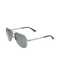 Lunettes de soleil argentées