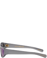 Lunettes de soleil argentées FLATLIST EYEWEAR