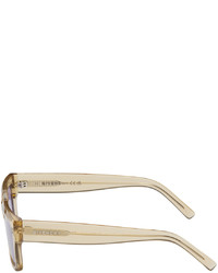 Lunettes de soleil beiges Givenchy