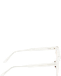 Lunettes de soleil beiges Kuboraum