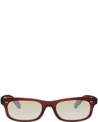 Lunettes de soleil beiges Oliver Peoples