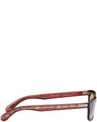 Lunettes de soleil beiges Oliver Peoples