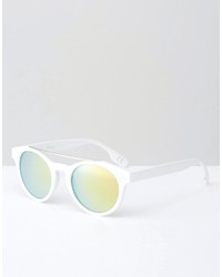 Lunettes de soleil blanches Jeepers Peepers