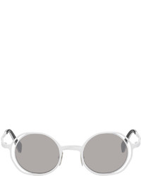 Lunettes de soleil blanches Kuboraum