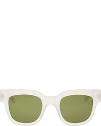 Lunettes de soleil blanches