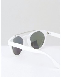 Lunettes de soleil blanches Jeepers Peepers
